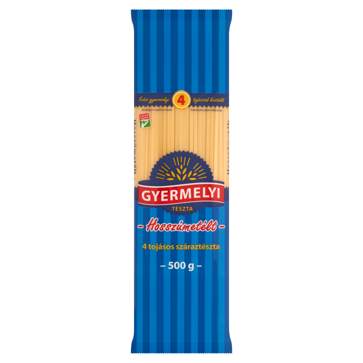 Gyermelyi hosszúmetélt 4 tojásos száraztészta 500 g