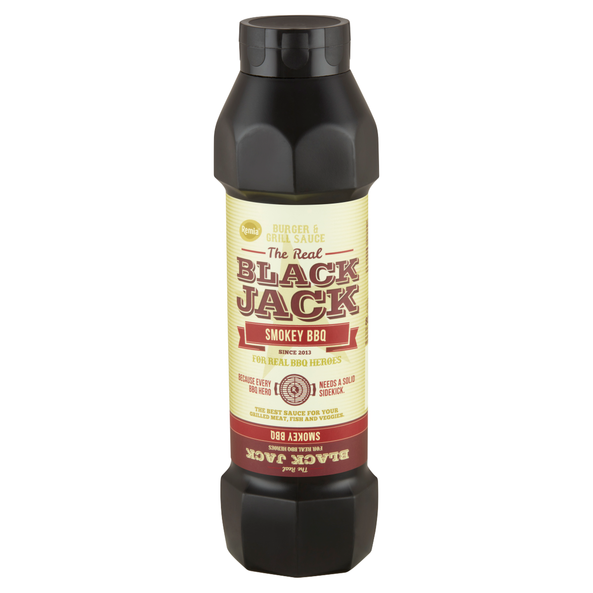 Remia Black Jack fűszeres BBQ szósz 800 ml