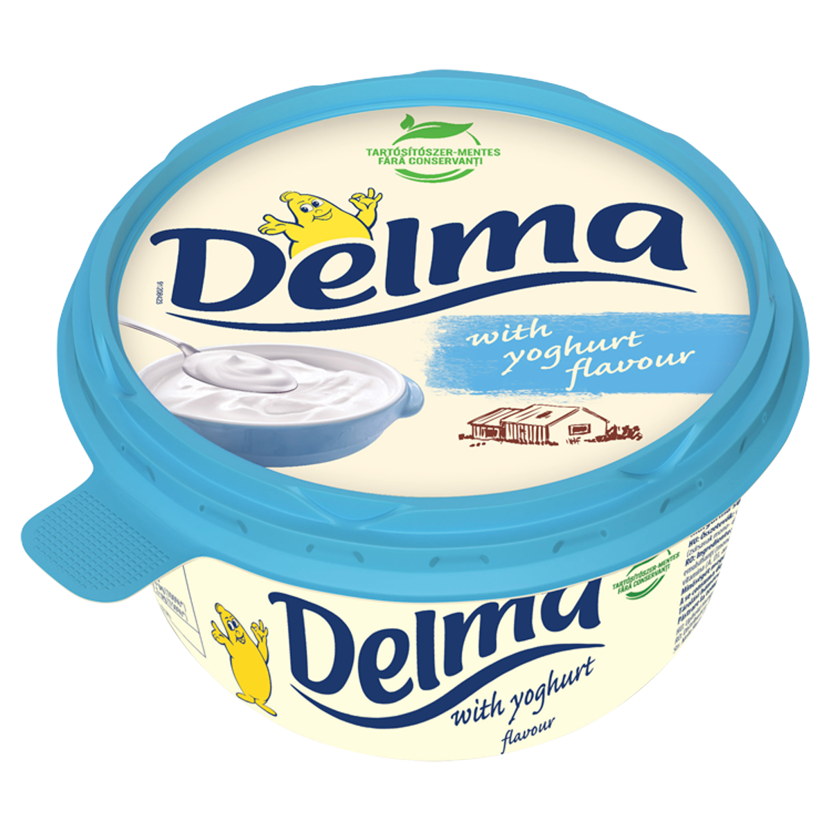 Delma félzsíros margarin joghurt aroma összetevővel 39% 450 g
