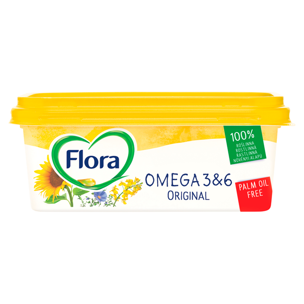FLORA Original Omega 3 & 6 margarin 225 g