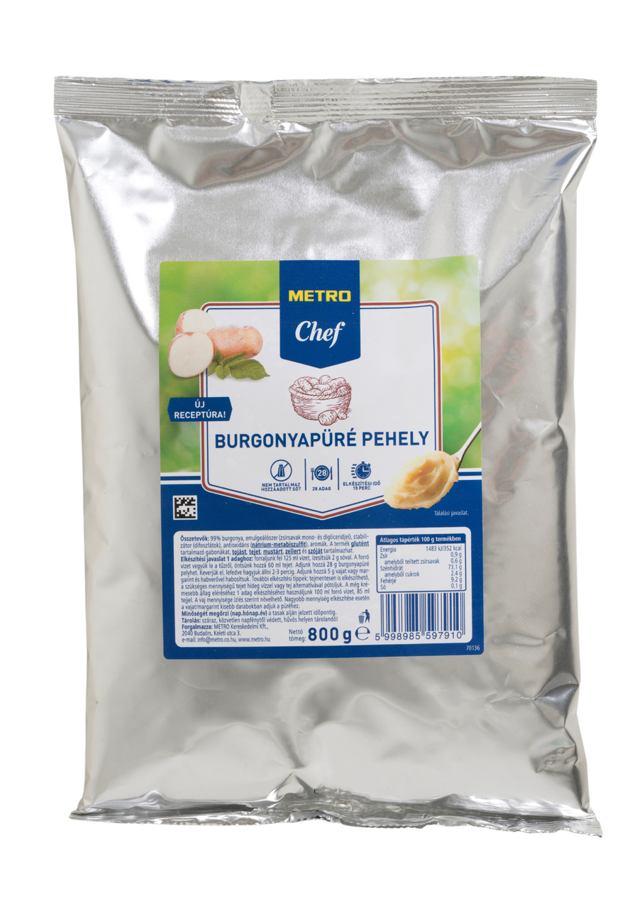 METRO Chef Burgonyapüré pehely 800g