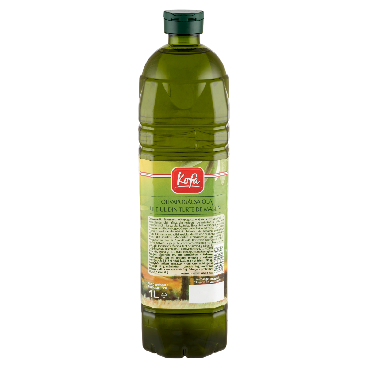 Kofa Premium olívapogácsa-olaj 1 l