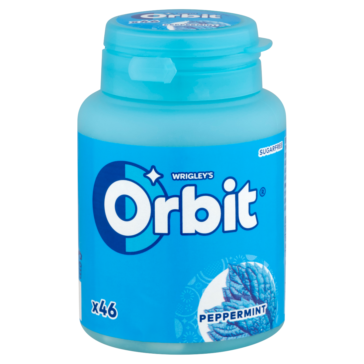 Orbit Peppermint mentaízű cukormentes rágógumi édesítőszerrel 64 g