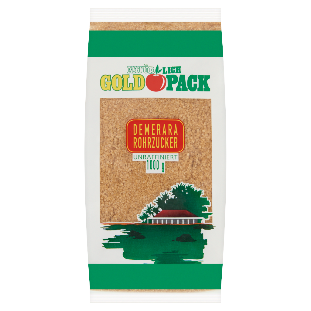 Gold Pack Demerara Nádcukor 1 kg