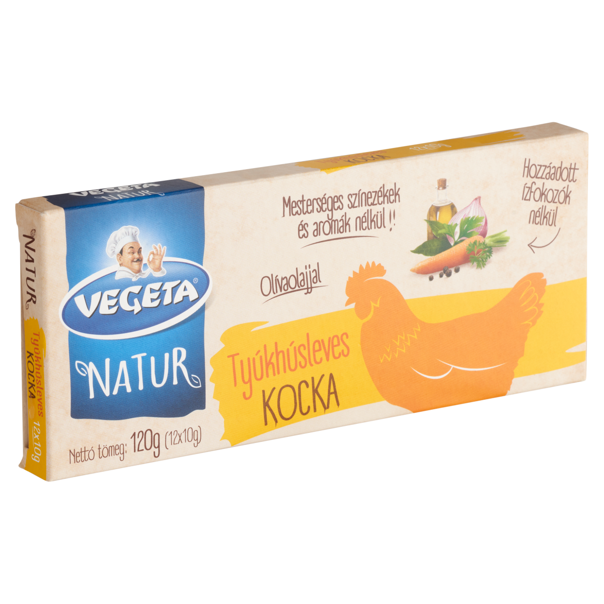 VEGETA Natur tyúkhúsleves-kocka 12 x 10 g