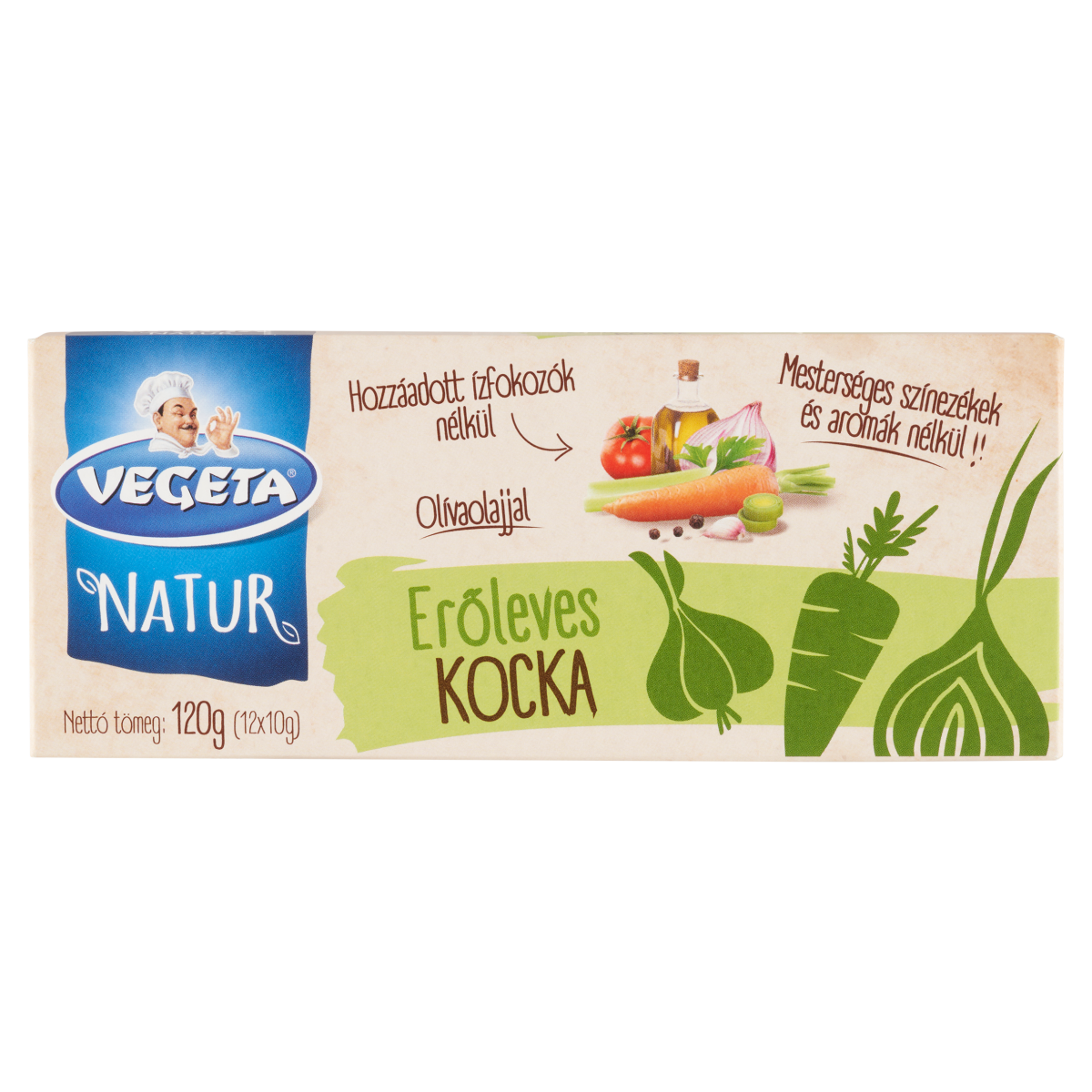 VEGETA Natur erőleves-kocka 12 x 10 g