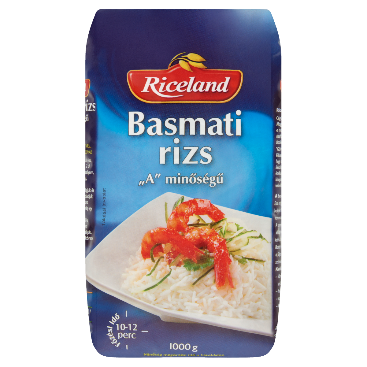Riceland „A" Minőségű Basmati Rizs 1 kg