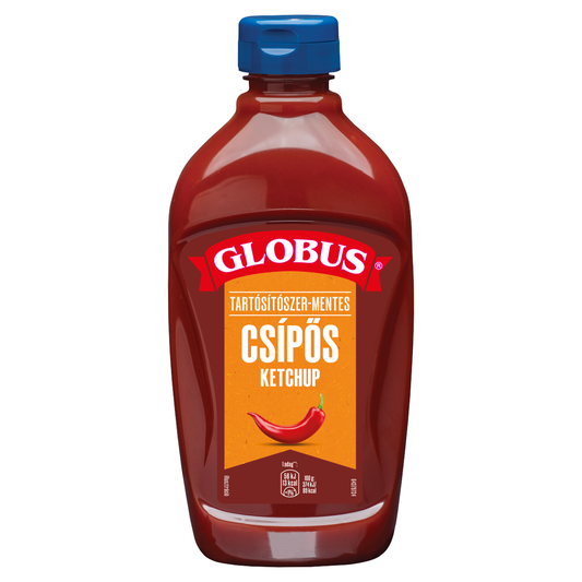 GLOBUS csípős ketchup 470 g