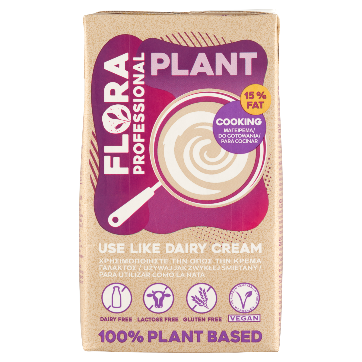 FLORA Plant Vegán Növényi Főzőkrém 15% 1 l