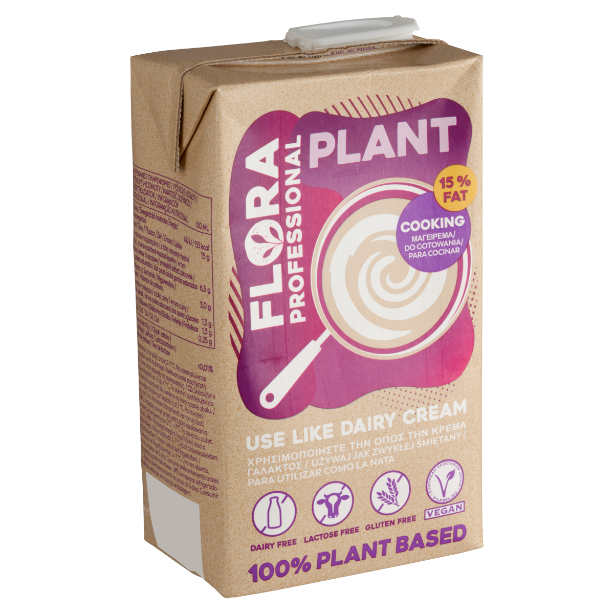 FLORA Plant Vegán Növényi Főzőkrém 15% 1 l