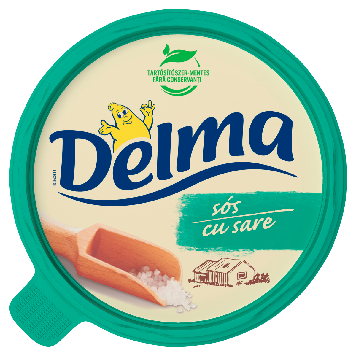 Delma sós 39% zsírtartalmú light margarin 450 g