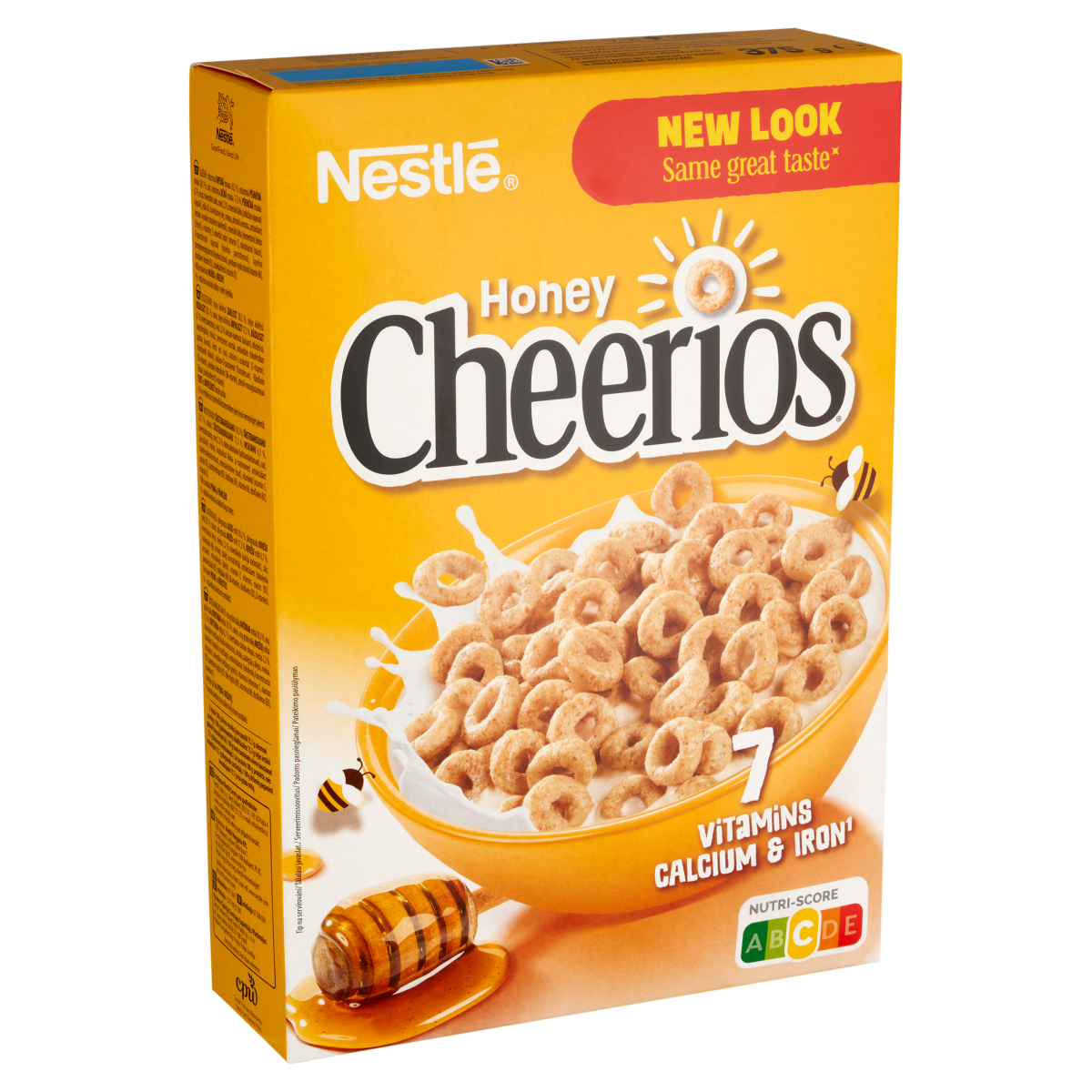 Cheerios Nestlé Cheerios mézes, ropogós gabonakarika vitaminokkal és ásványi anyagokkal 375 g