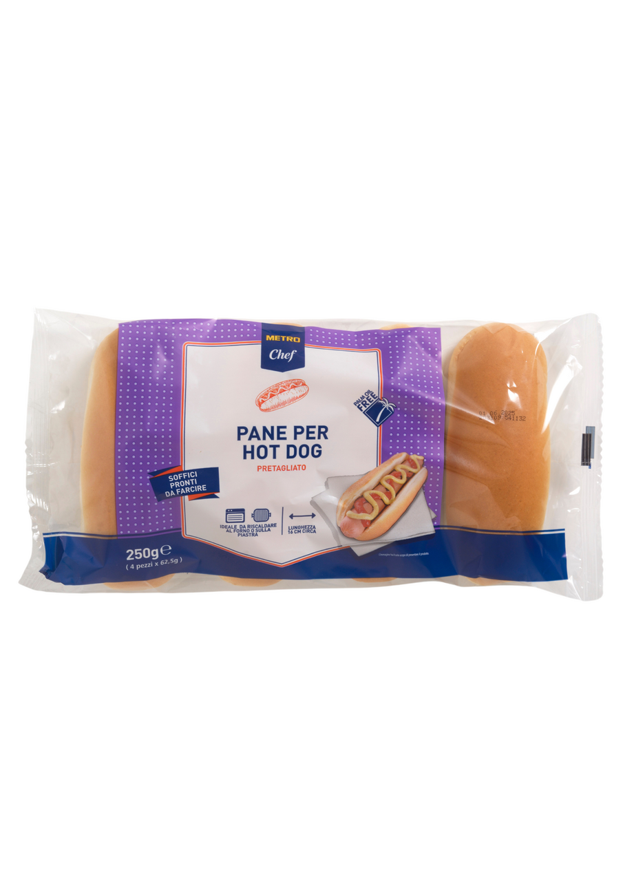 METRO Chef Hot Dog Kifli 4 x 62,5 g