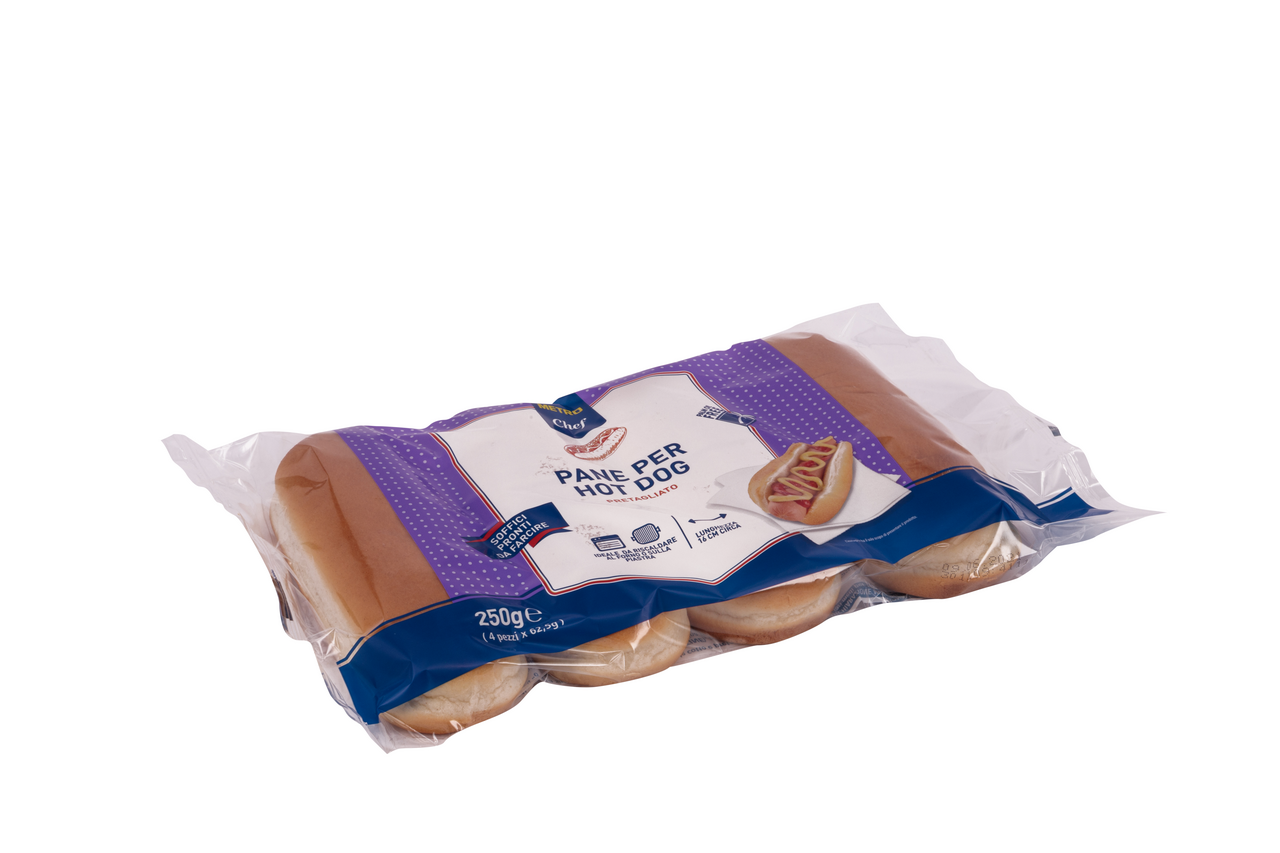 METRO Chef Hot Dog Kifli 4 x 62,5 g