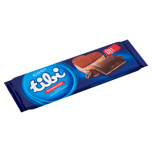 Tibi étcsokoládé tiramisu ízű krémmel és keksszel 290 g