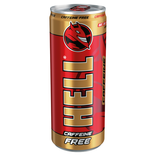 HELL Tuttifruttiízű, Szénsavas,Koffeinmentes Ital Hozzáadott Vitaminokkal 250 ml