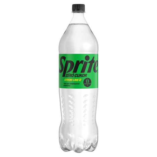 Sprite zéró cukor citrom- és limeízű energiamentes szénsavas üdítőital édesítőszerekkel 1,75 l