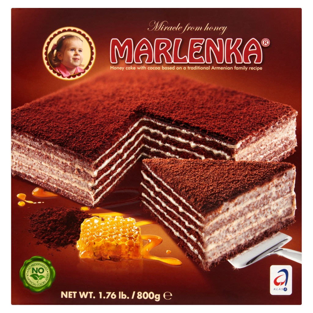 Marlenka Kakaós Mézes Torta 800 g