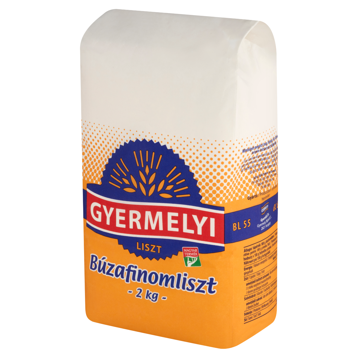 Gyermelyi búzafinomliszt BL 55 2 kg