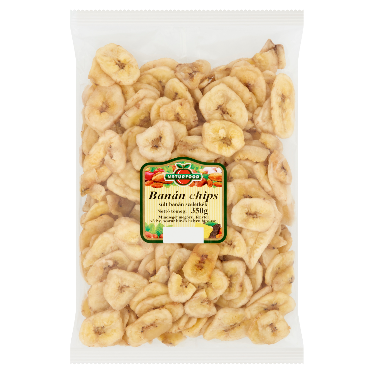 NATURFOOD Banán Chips 350 g