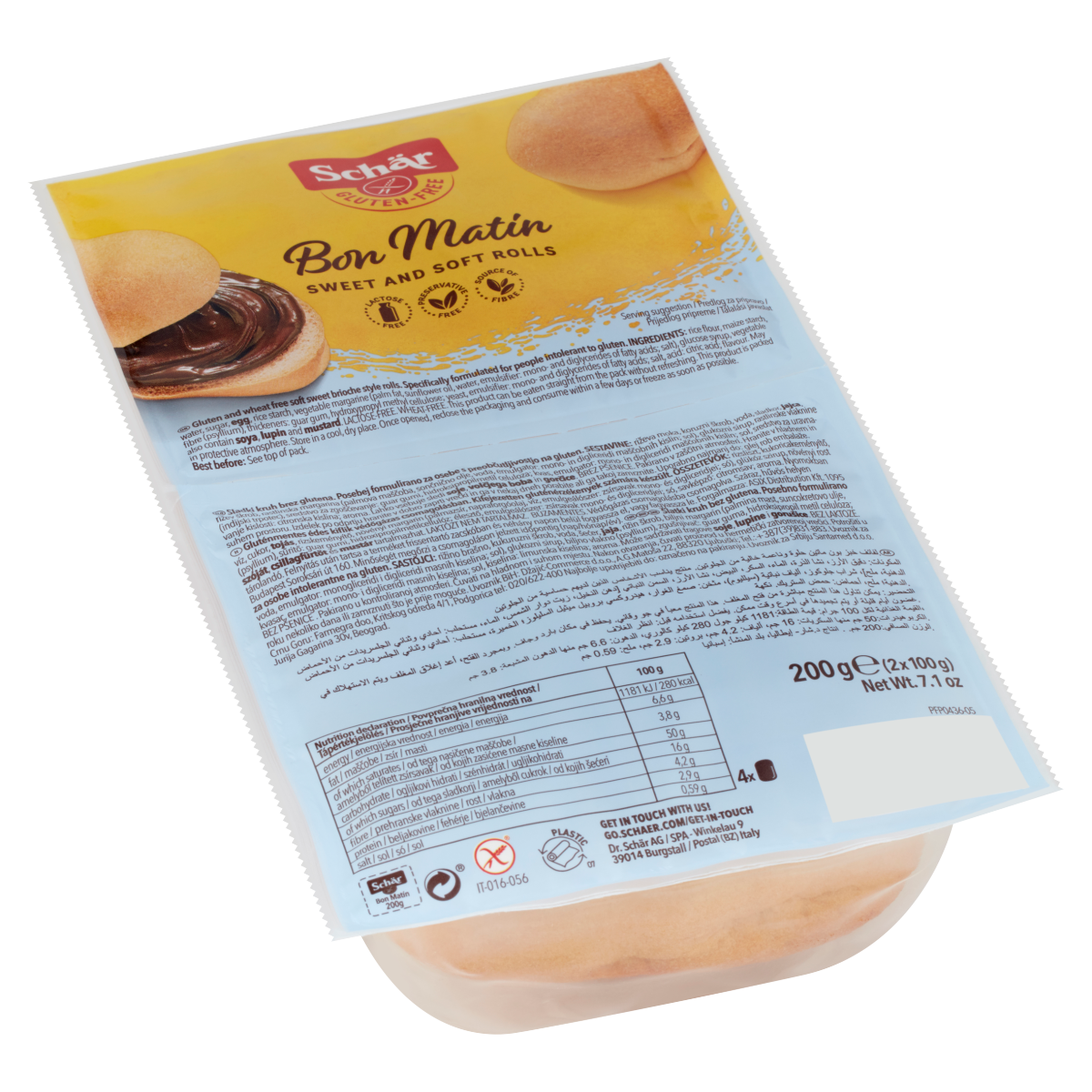Schär Gluténmentes Édes Kiflik 4 x 50 g