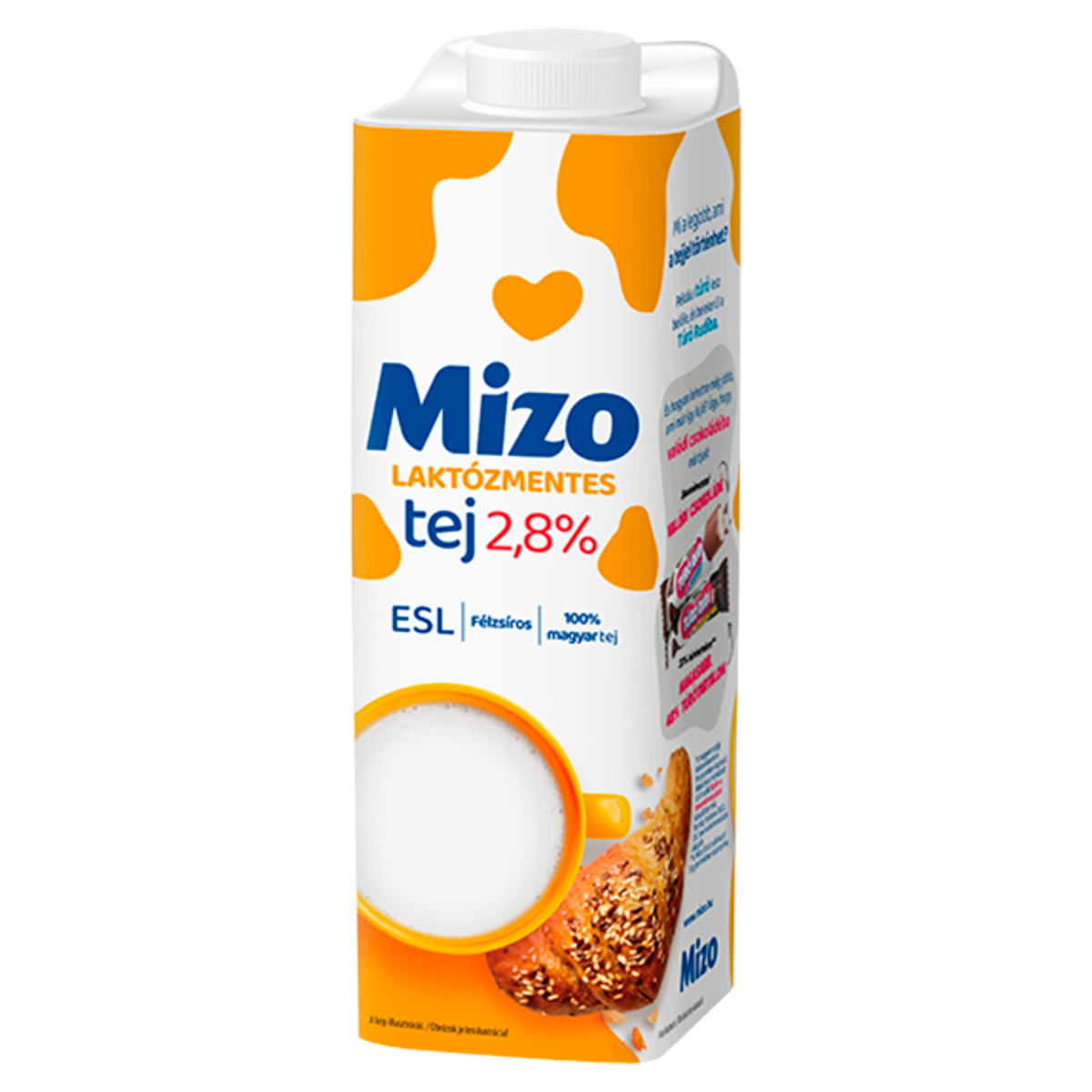 Mizo ESL félzsíros laktózmentes tej 2,8% 1 l