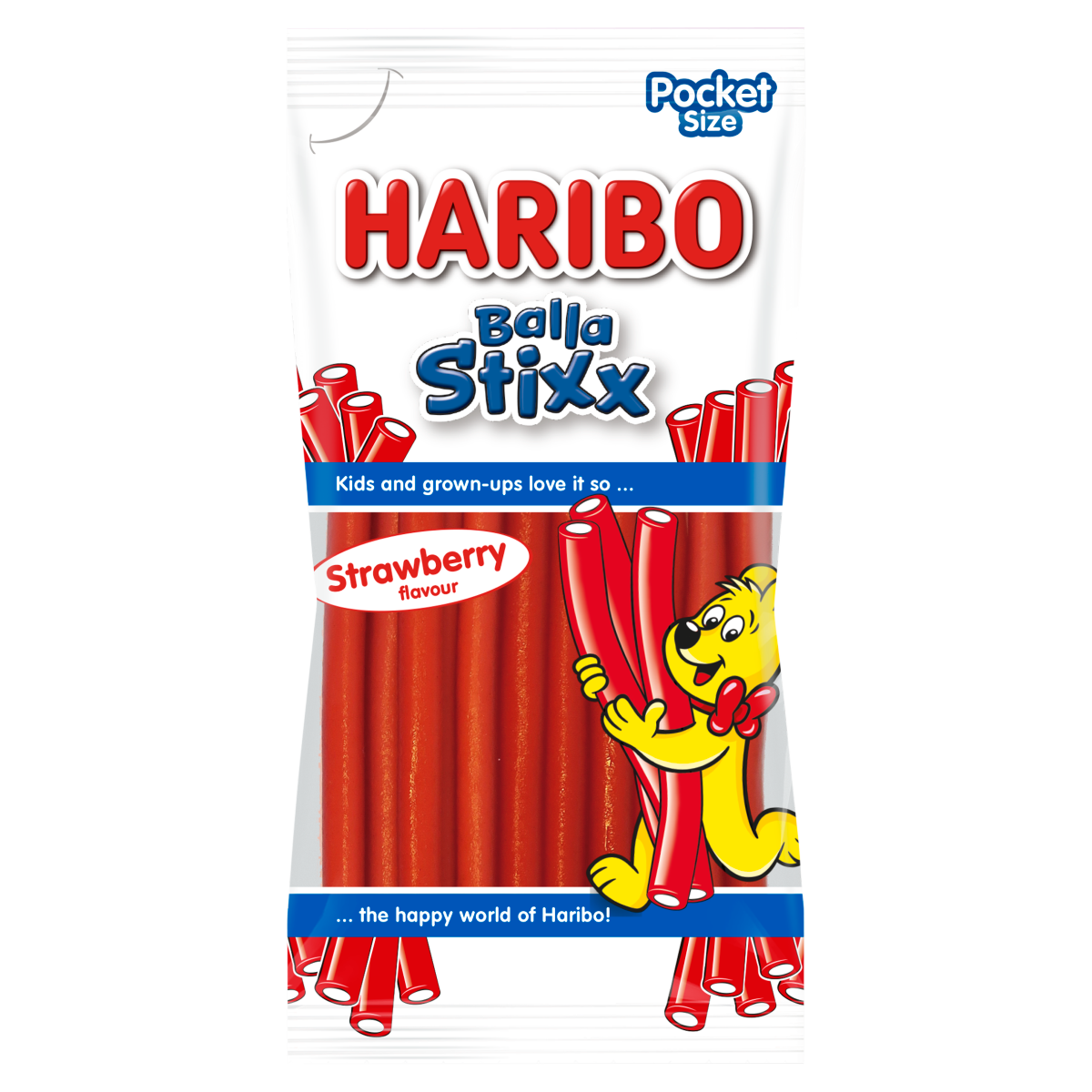 HARIBO Balla Stixx eperízű gumicukorka 80 g