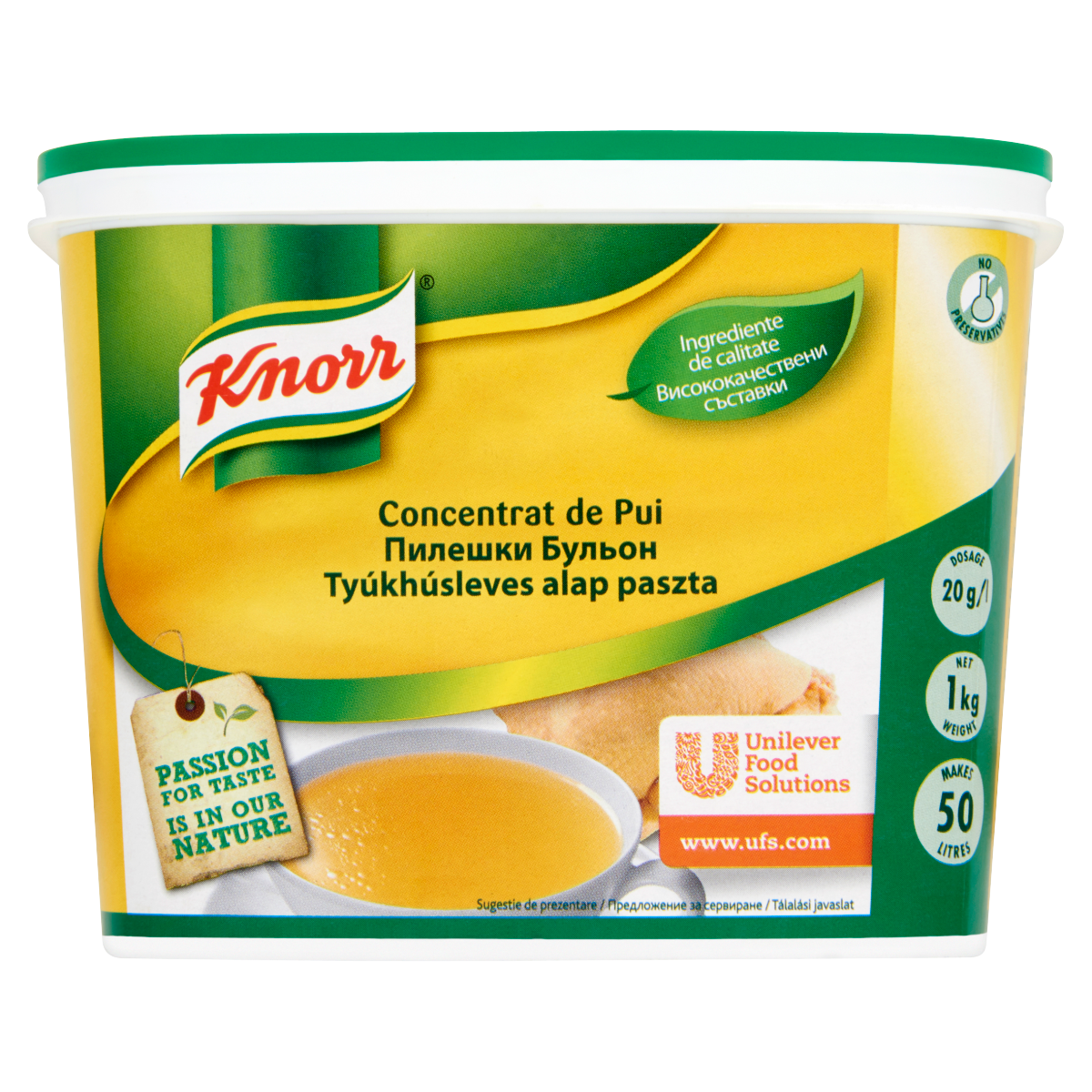 Knorr Tyúkhúsleves Alap Paszta 1 kg