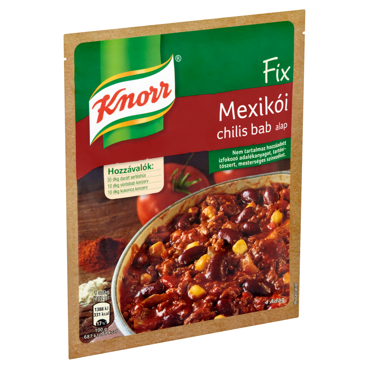 Knorr mexikói chilis bab alap 50 g