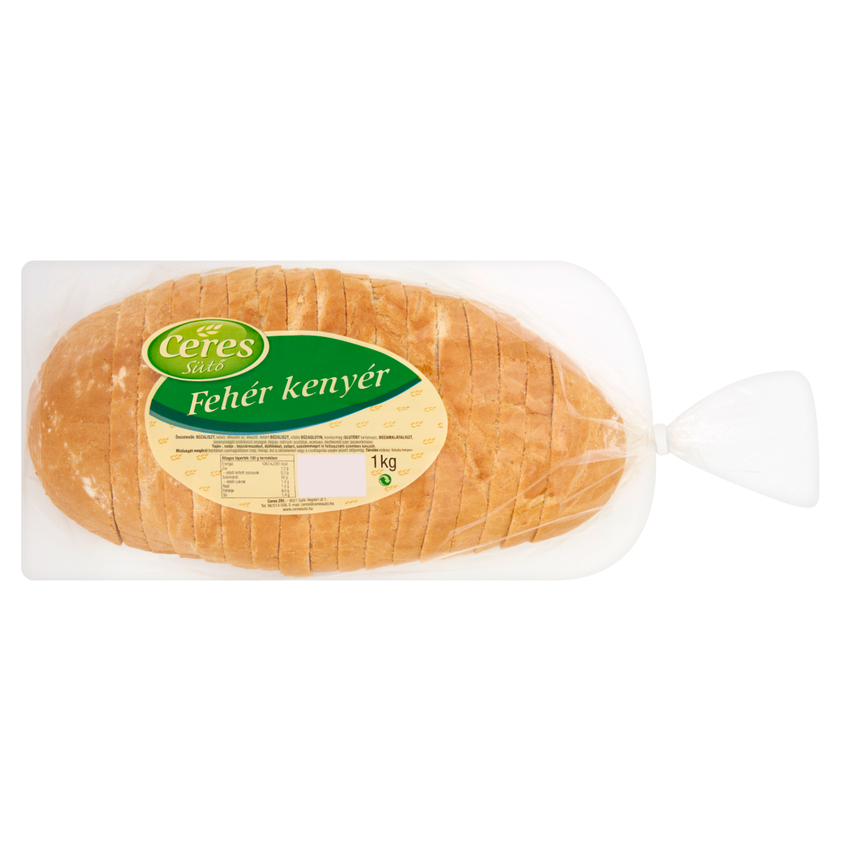 Ceres Sütő Fehér Kenyér 1 kg