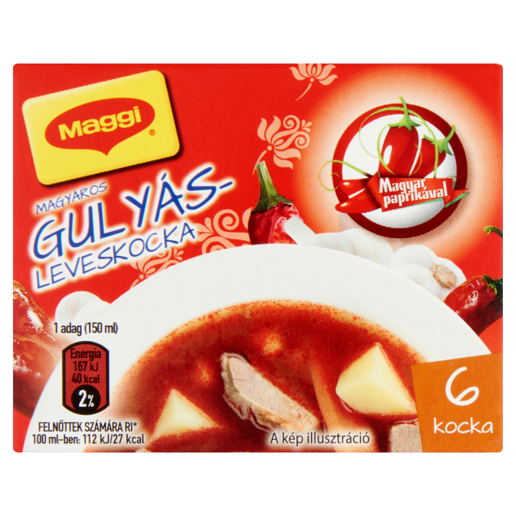Maggi Magyaros gulyásleveskocka 60 g