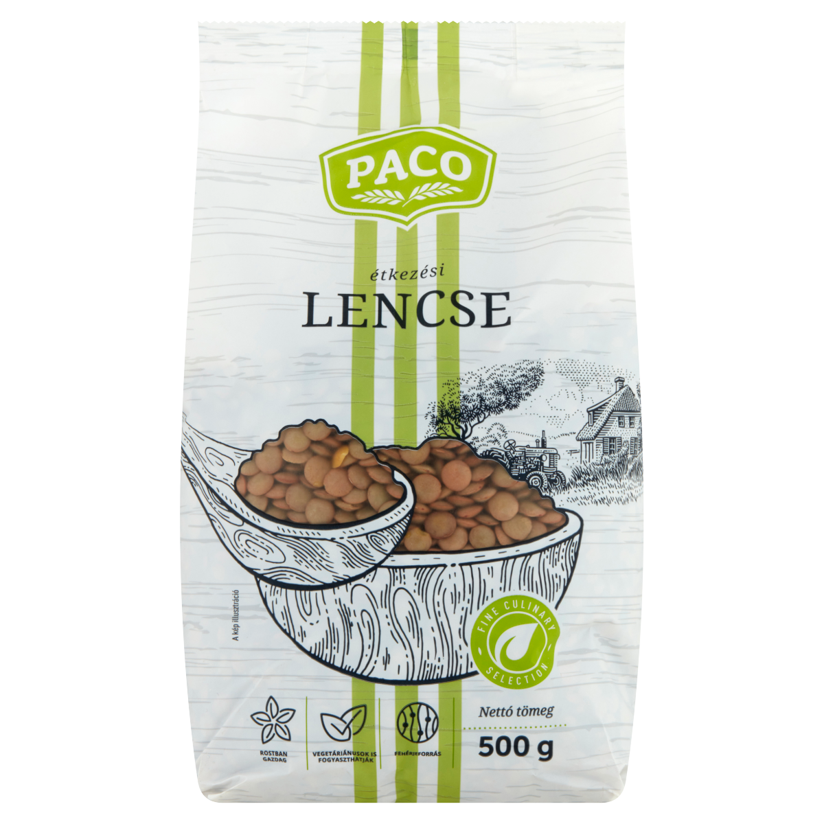 Paco Étkezési Lencse 500 g
