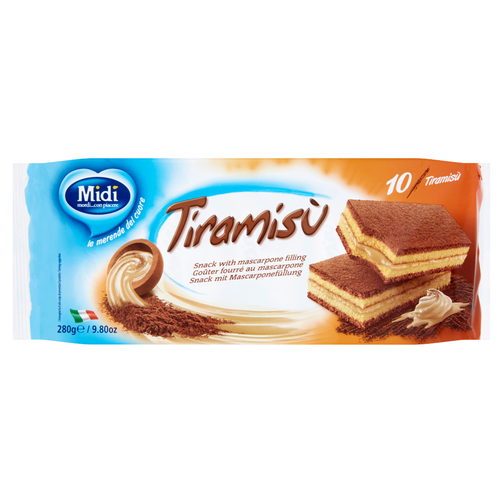 Midi FarciKao Tiramisu Péksütemény Mascarponés Töltelékkel 10 x 28 g