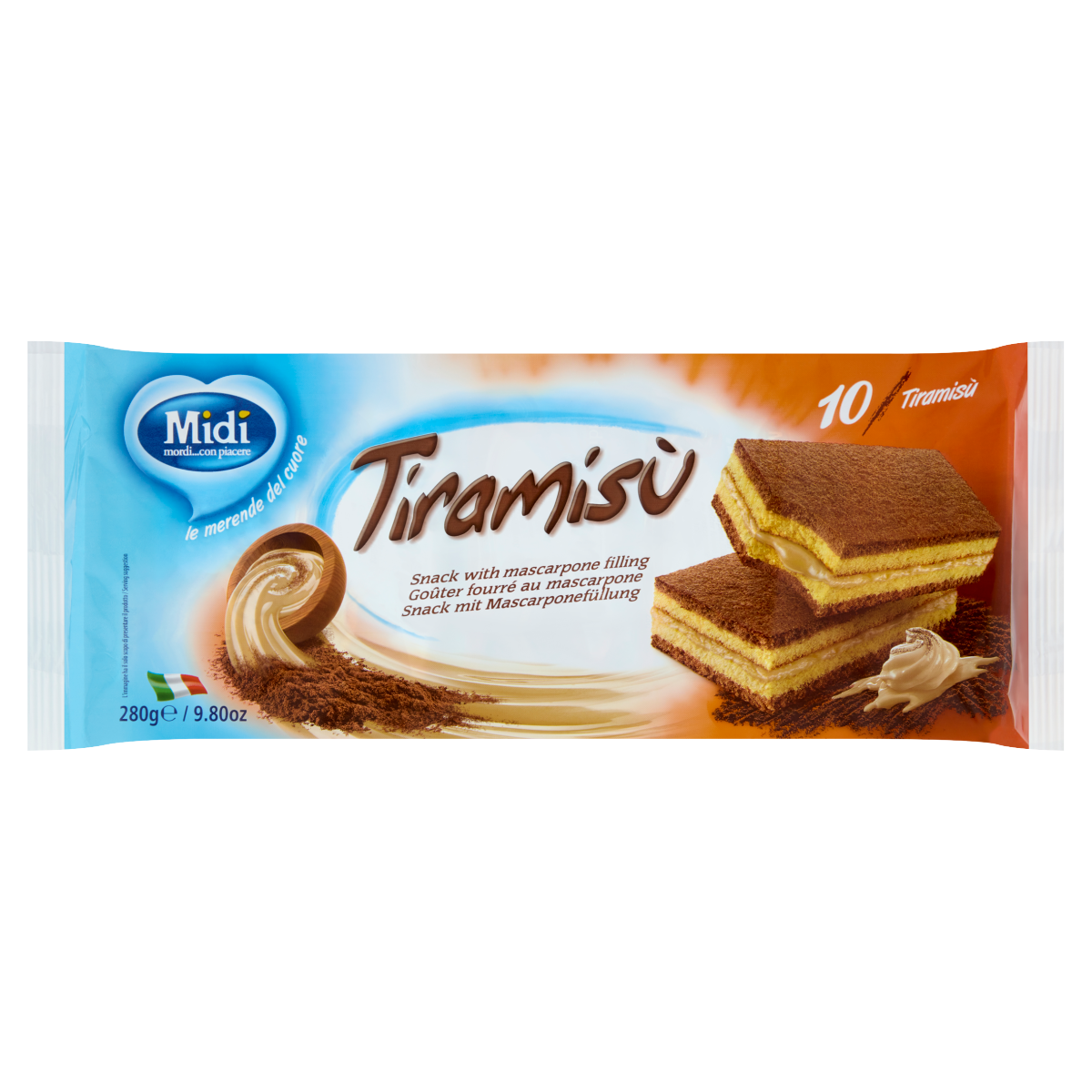 Midi FarciKao Tiramisu Péksütemény Mascarponés Töltelékkel 10 x 28 g