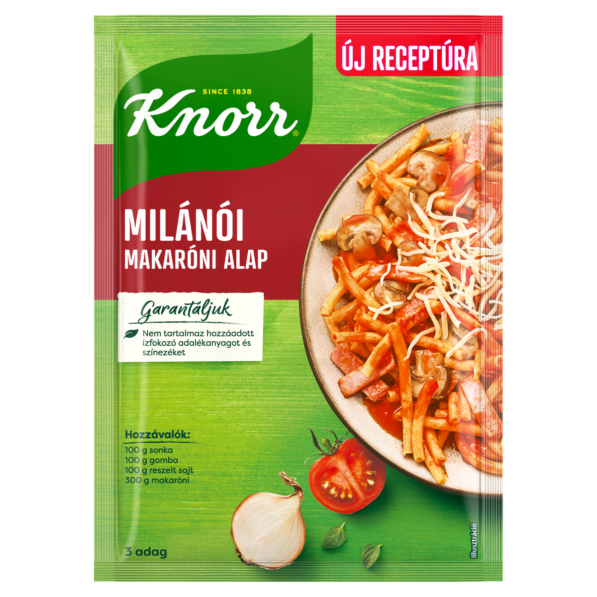 Knorr Milánói Makaróni Alap 60 g