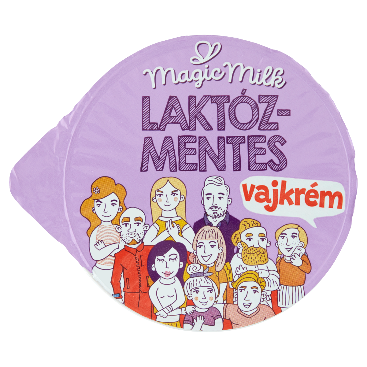 Magic Milk laktózmentes natúr vajkrém 180 g