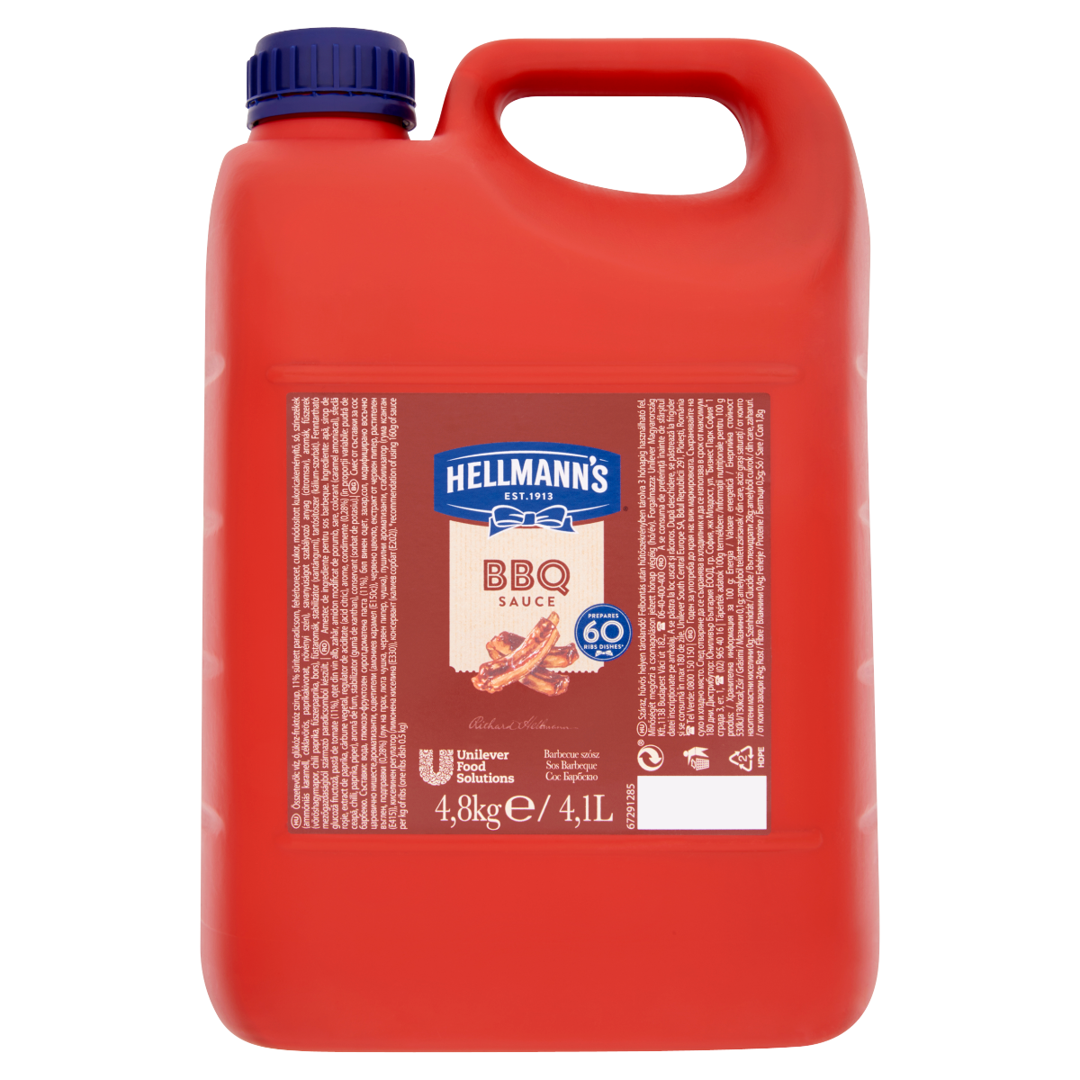 HELLMANN'S Barbecue Szósz 4,8 kg