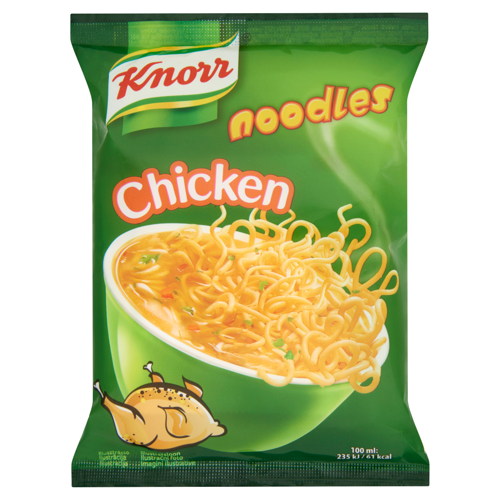 Knorr instant tésztás leves pikáns csirke ízesítéssel 61 g