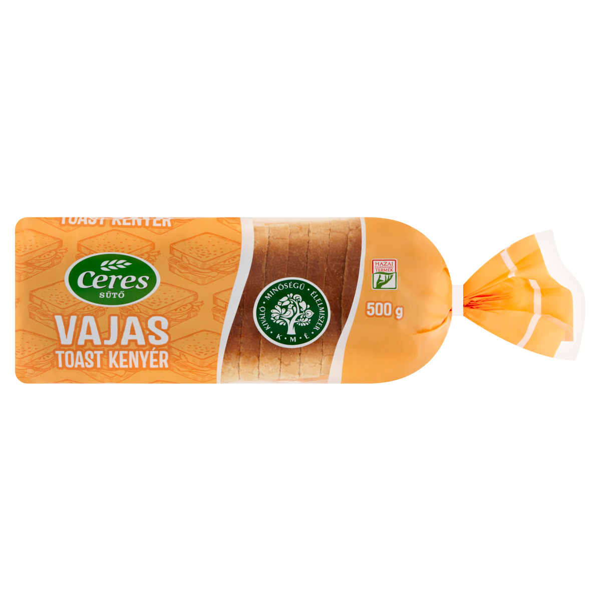 Ceres vajas toast kenyér 500 g
