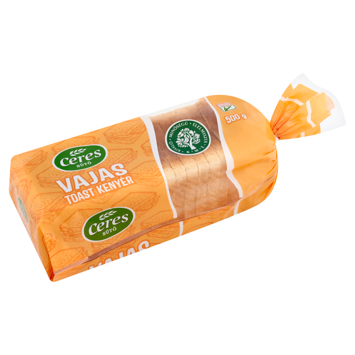 Ceres vajas toast kenyér 500 g
