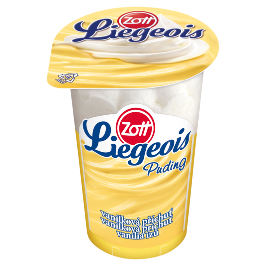 ZOTT Liegeois vaníliaízű tejszínhabos puding 175 g
