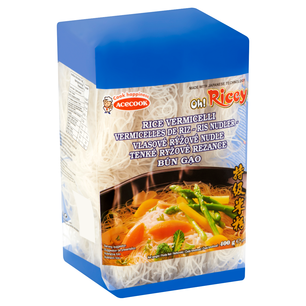 Oh Rice Rizstészta Cérnametélt 400 g