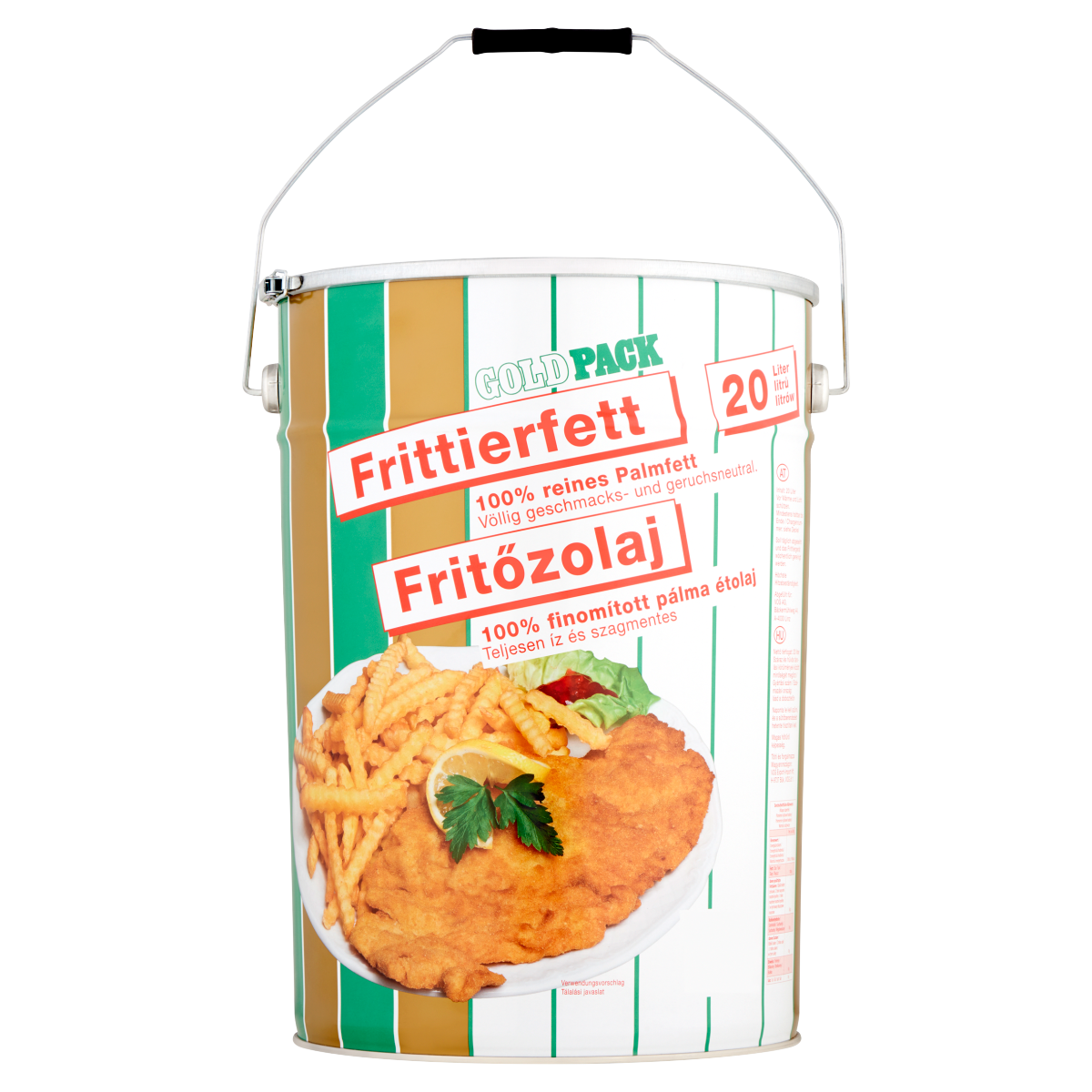 Gold Pack fritőzolaj 20 l