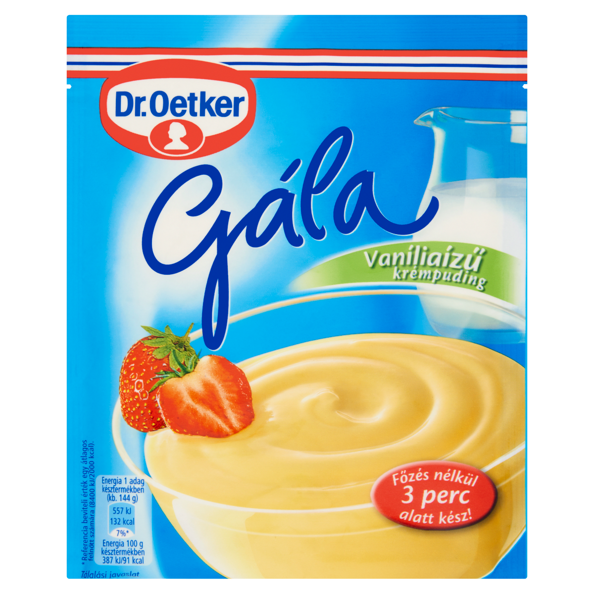 Dr. Oetker Gála vaníliaízű krémpudingpor 78 g