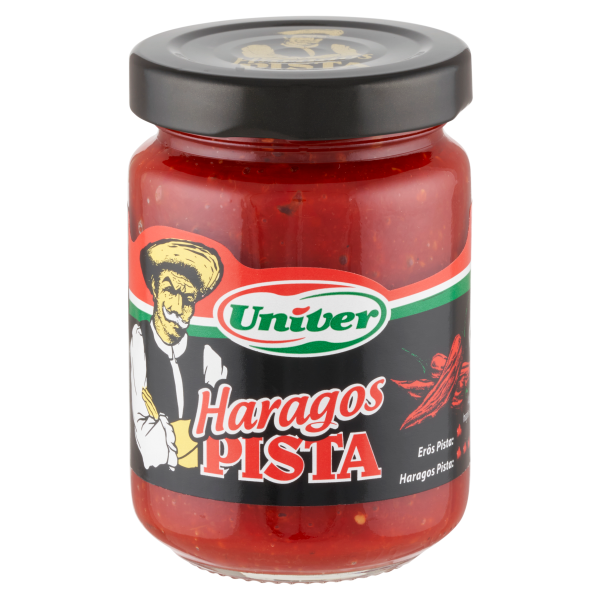 Univer Magyar Ízek Haragos Pista extra erős nyers darált paprika 150 g