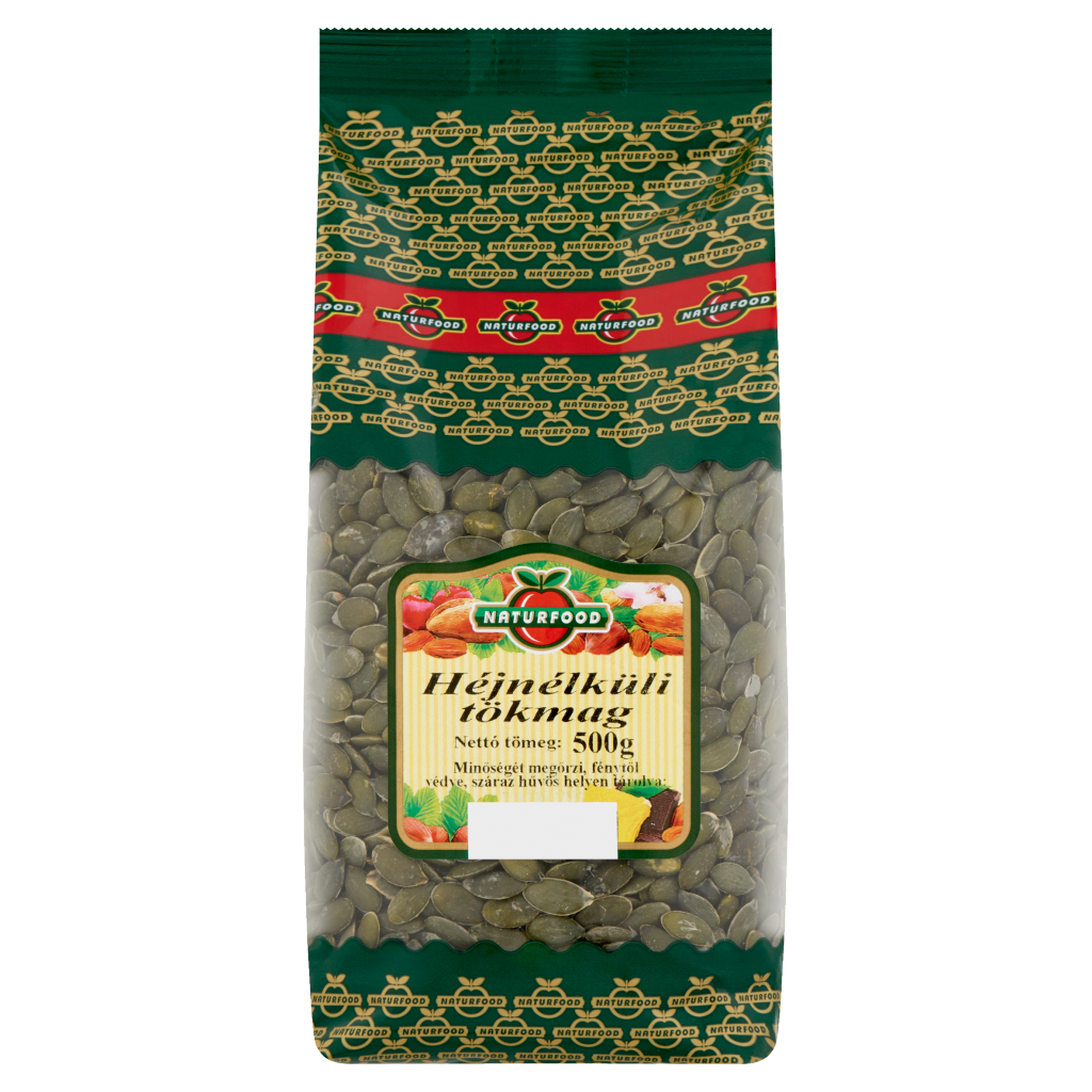 NATURFOOD Héjnélküli Tökmag 500 g
