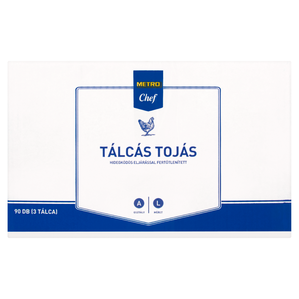 METRO Chef Tálcás Tojás L 90 db