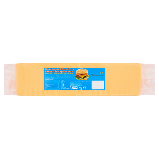 SCHREIBER Hamburger & Szendvics Ömlesztett Sajtszeletek 1,082 kg