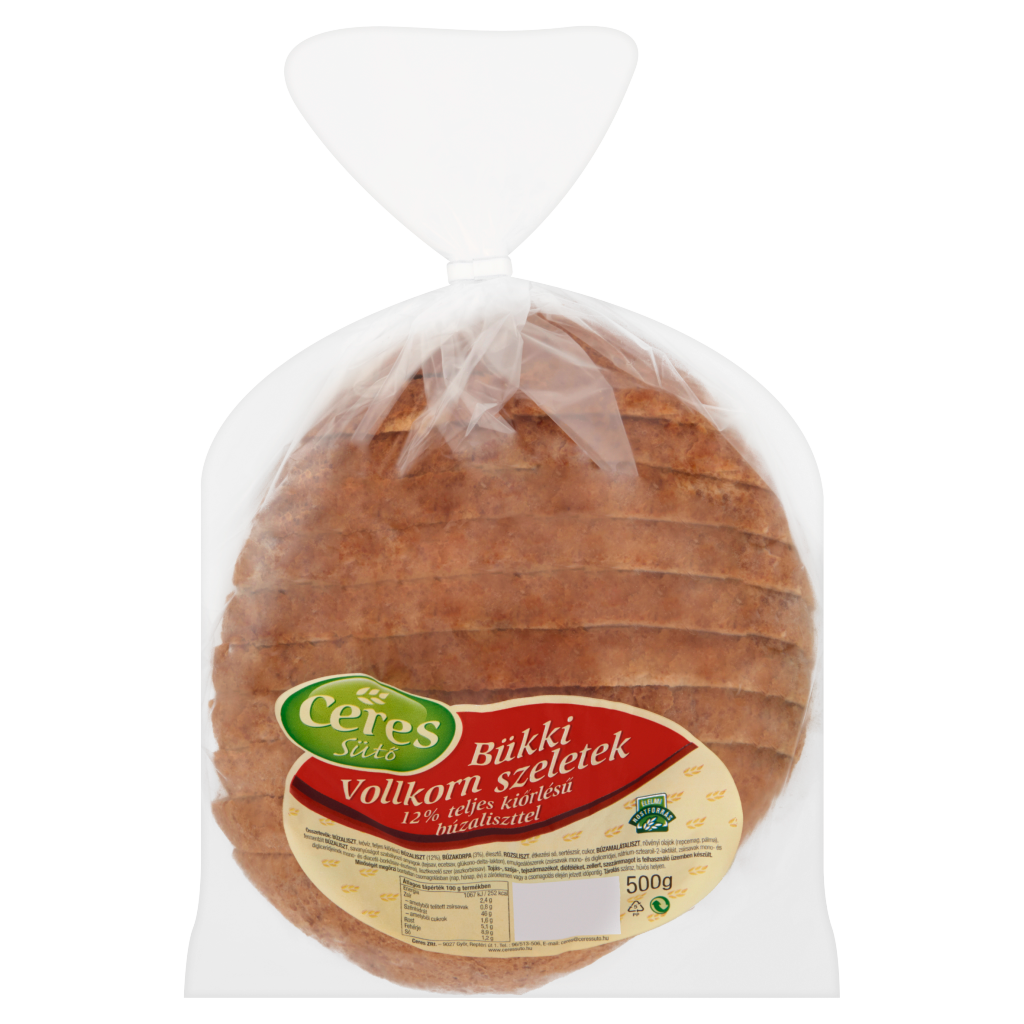 Ceres Bükki Vollkorn szeletek 500 g