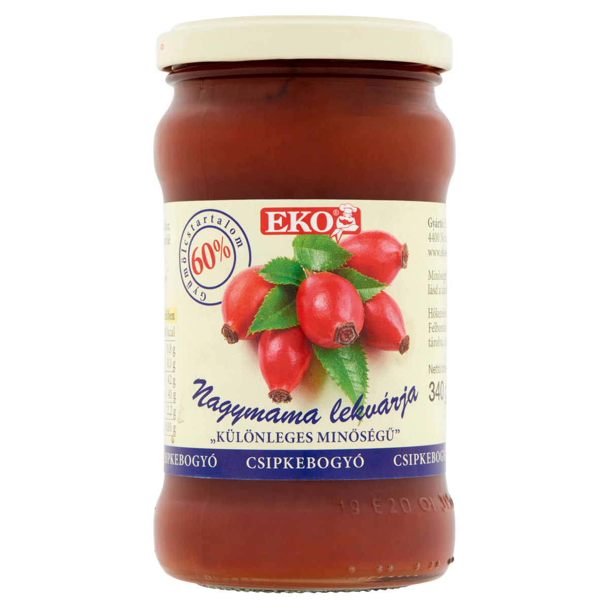 Nagyi Eko Nagymama lekvárja csipkebogyó 340 g